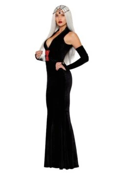 Dreamgirl Sexy Horror Story Black Widow Costume For Women 7 Dreamgirl Sexy Horror Story Black Widow Costume For Women -Halloween Costumes womens sexy horror story black widow costume alt 2