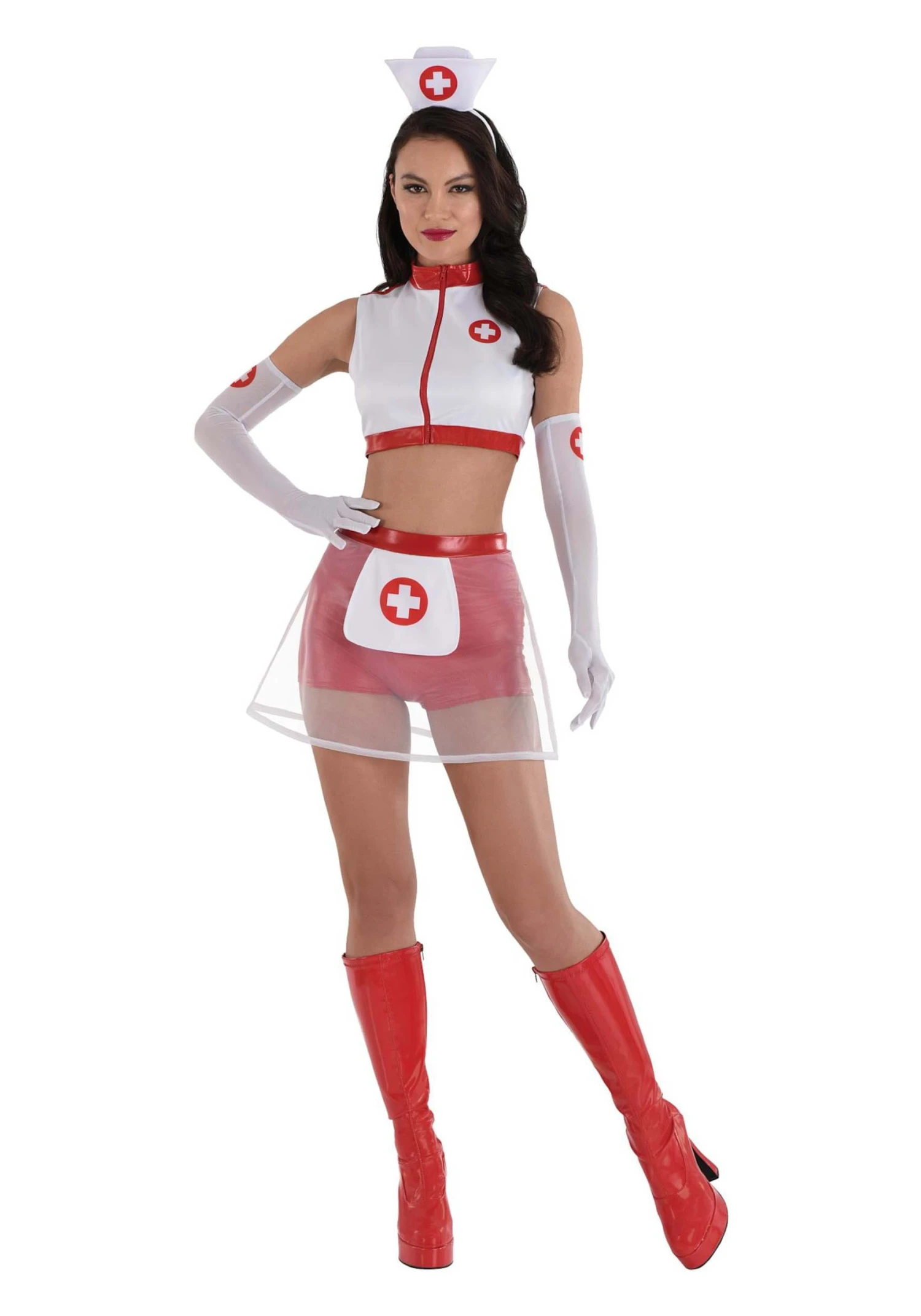 AMSCAN Women's Sexy Night Shift Costume 3 AMSCAN Women's Sexy Night Shift Costume