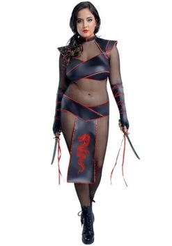 Plus Size Sexy Alluring Assassin Costume For Women