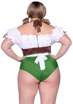 LEG AVENUE Sexy Plus Size Flirty Fraulein Costume For Women -Halloween Costumes womens sexy plus size flirty fraulein costume alt 1