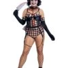 Plus Size Sexy Killer Clown Costume For Women -Halloween Costumes womens sexy plus size killer clown costume