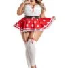 Plus Size Sexy Mushroom Cutie Women's Costume 2 Plus Size Sexy Mushroom Cutie Women's Costume -Halloween Costumes womens sexy plus size mushroom cutie costume