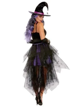 Dreamgirl Women's Purple Sexy Witch Costume -Halloween Costumes womens sexy purple witch alt 1