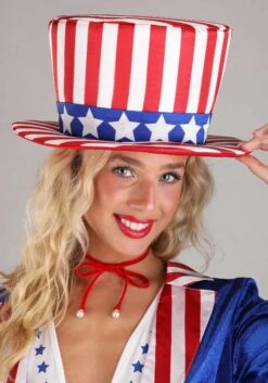 Sexy Uncle Sam Women's Costume -Halloween Costumes womens sexy uncle sam costume alt 2