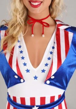 Sexy Uncle Sam Women's Costume -Halloween Costumes womens sexy uncle sam costume alt 3