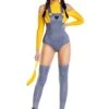 Sexy Yellow Henchmen Baddie Costume For Women 2 Sexy Yellow Henchmen Baddie Costume For Women -Halloween Costumes womens sexy yellow henchmen baddie
