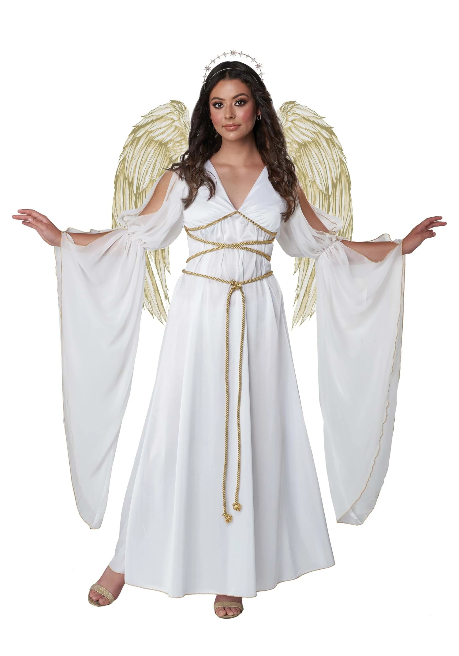 Simply Divine Angel Costume For Women 3 Simply Divine Angel Costume For Women