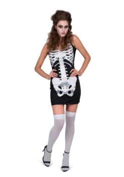 Skeleton Costume Dress For Women