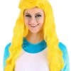 The Smurfs Women's Smurfette Costume Wig -Halloween Costumes womens smurfette wig from the smurfs