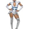 MUSIC LEGS Space Cadet Scientist Costume For Women -Halloween Costumes womens space cadet scientist costume