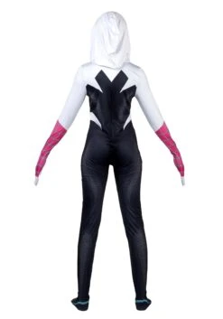 JAZWARES Spider-Gwen Zentai Suit Costume For Women 15 JAZWARES Spider-Gwen Zentai Suit Costume For Women -Halloween Costumes womens spider gwen zentai suit costume alt 4