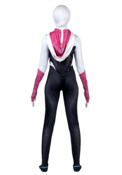 JAZWARES Spider-Gwen Zentai Suit Costume For Women 17 JAZWARES Spider-Gwen Zentai Suit Costume For Women -Halloween Costumes womens spider gwen zentai suit costume alt 6