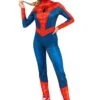 JAZWARES Classic Spider-Man Costume For Women -Halloween Costumes womens spider man classic costume