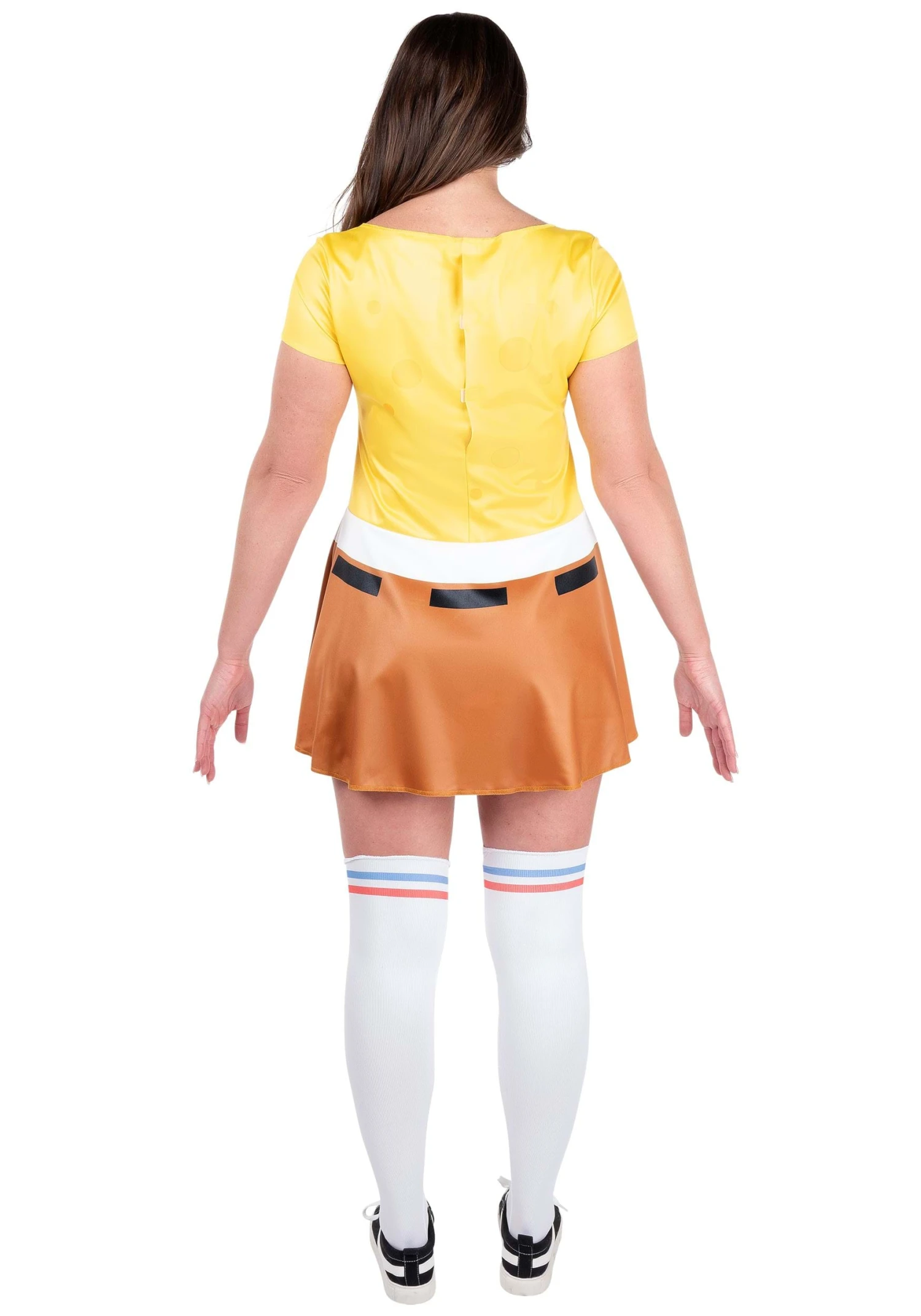 JAZWARES Women's SpongeBob Costume Dress 8 JAZWARES Women's SpongeBob Costume Dress - Image 6