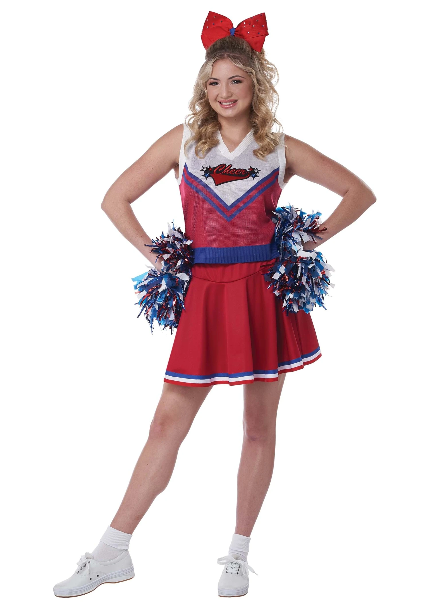Spunky Women's Cheerleader Costume 3 Spunky Women's Cheerleader Costume