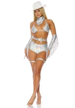 Forplay Women's Spurs On Cowgirl Costume -Halloween Costumes womens spurs on costume alt 3
