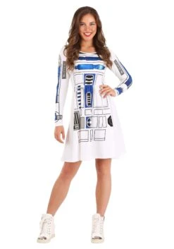 Star Wars I Am R2D2 Skater Dress Costume For Women