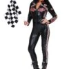Dreamgirl Start Your Engines Racing Women's Costume 2 Dreamgirl Start Your Engines Racing Women's Costume -Halloween Costumes womens start your engines racing costume