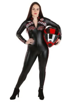 Dreamgirl Start Your Engines Racing Women's Costume -Halloween Costumes womens start your engines racing costume alt 5