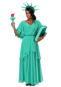 Women's Statue Of Liberty Costume 13 Women's Statue Of Liberty Costume -Halloween Costumes womens statue of liberty costume alt 1 1