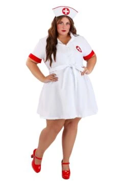 Stitch Me Up Nurse Plus Size Costume Dress For Women -Halloween Costumes womens stitch me up nurse costume alt 4