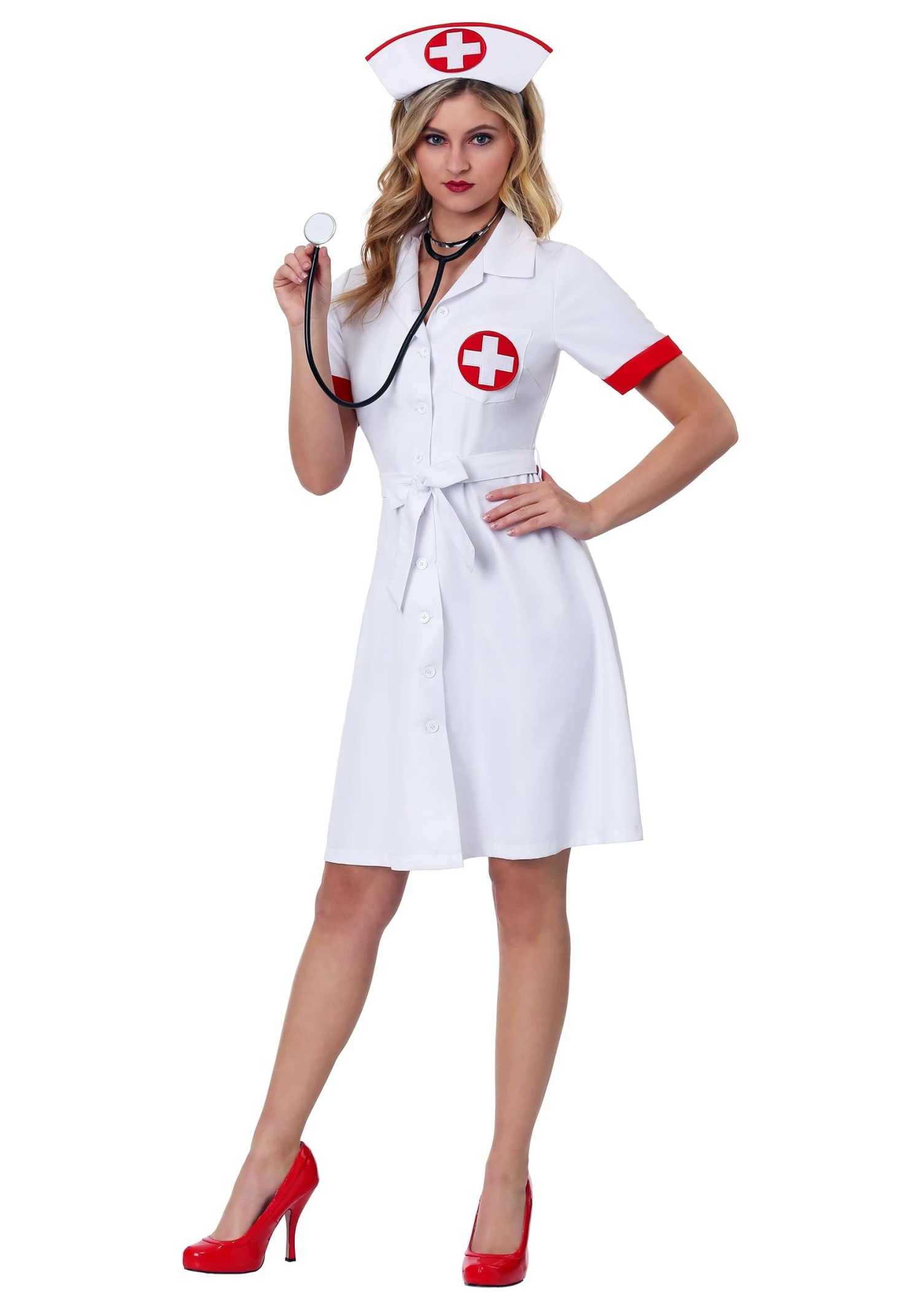 Stitch Me Up Nurse Women's Costume 3 Stitch Me Up Nurse Women's Costume