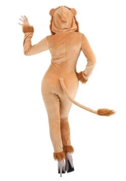 Striking Lion Costume For Women -Halloween Costumes womens striking lion costume alt 1