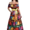 AMSCAN Women's Sugar Skull Beauty Costume Dress 2 AMSCAN Women's Sugar Skull Beauty Costume Dress -Halloween Costumes womens sugar skull beauty costume dress