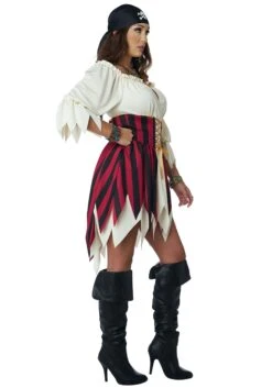 Women's Sultry Sea Pirate Costume -Halloween Costumes womens sultry sea pirate costume alt 2