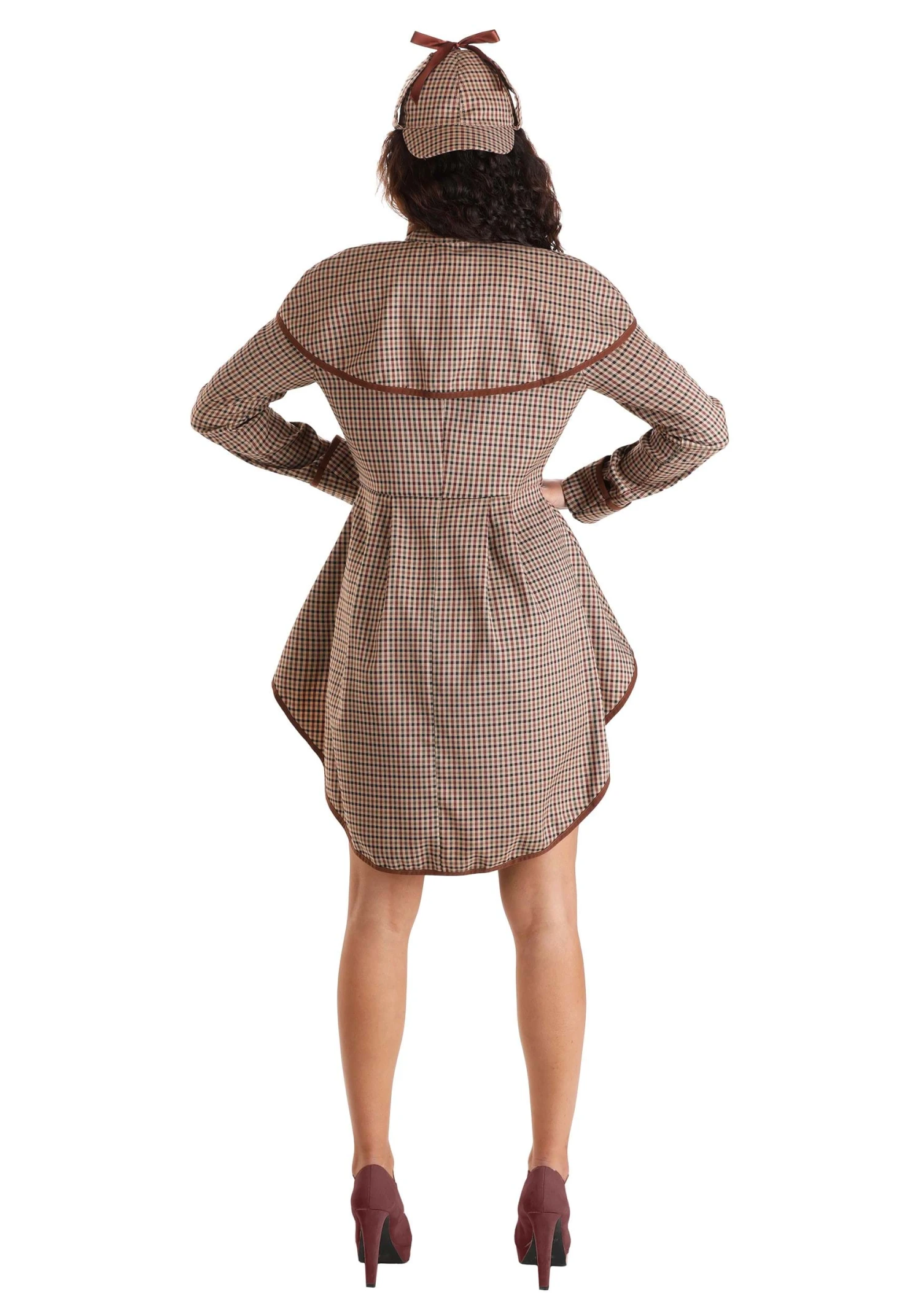 Sultry Sherlock Holmes Costume For Women 4 Sultry Sherlock Holmes Costume For Women - Image 2