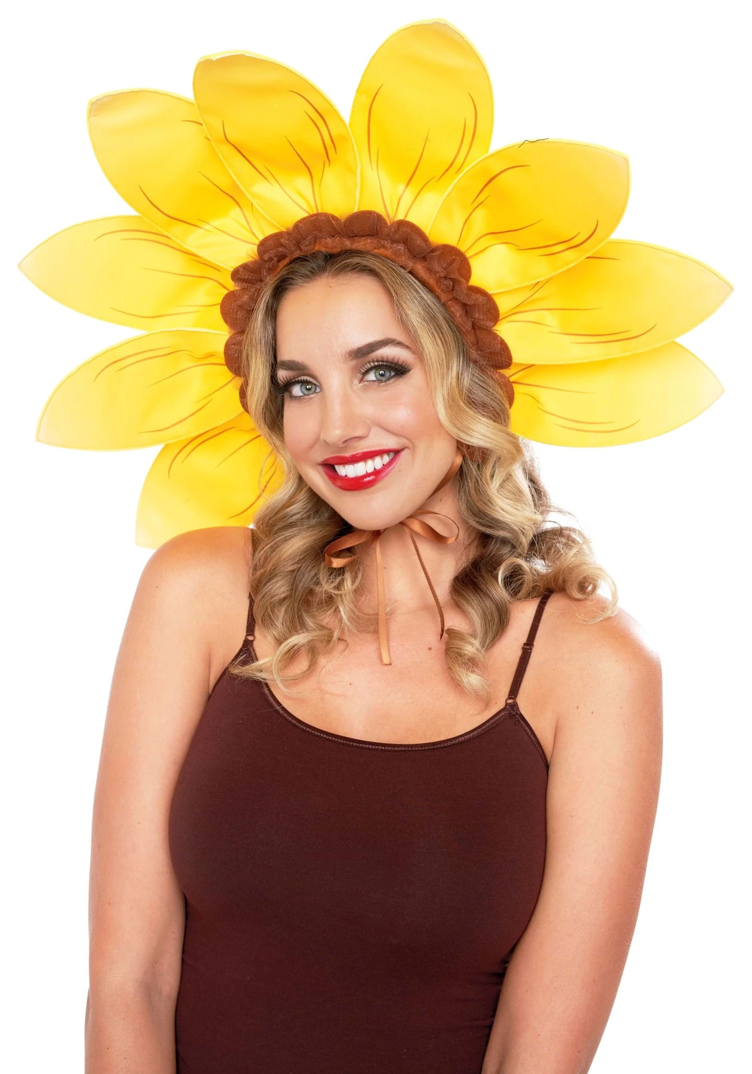 Women's Sunflower Costume Headpiece 3 Women's Sunflower Costume Headpiece
