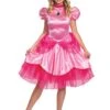 Disguise Super Mario Deluxe Princess Peach Costume For Women 2 Disguise Super Mario Deluxe Princess Peach Costume For Women -Halloween Costumes womens super mario deluxe princess peach costume