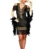 Dreamgirl Swanky Flapper Costume For Women -Halloween Costumes womens swanky flapper costume