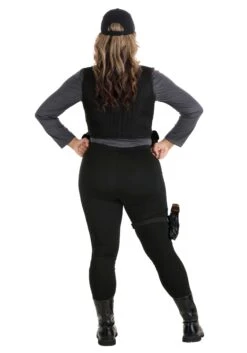 Women's SWAT Babe Costume -Halloween Costumes womens swat babe costume alt 3