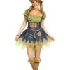 Fun World Sweet Scarecrow Women's Costume Dress -Halloween Costumes womens sweet scarecrow costume