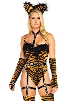 Roma Tigress Temptation Costume For Women -Halloween Costumes womens tigress temptation costume 1