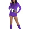 Teletubbies Women's Tinky Winky Romper Costume -Halloween Costumes womens tinky winky teletubbies romper
