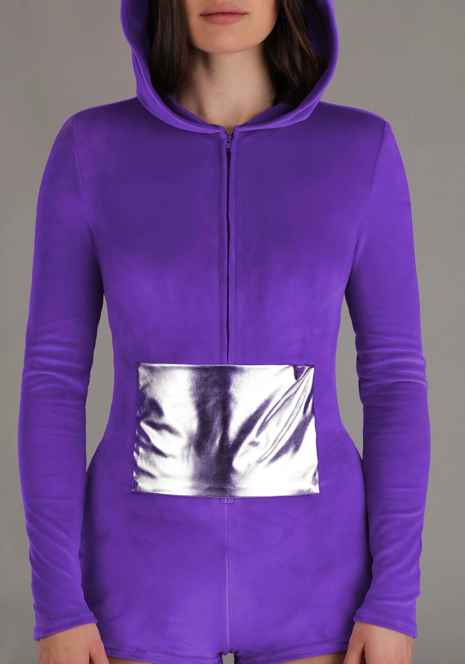 Teletubbies Women's Tinky Winky Romper Costume 9 Teletubbies Women's Tinky Winky Romper Costume - Image 7