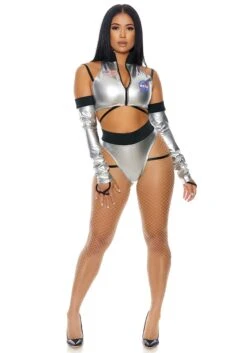 Forplay To The Moon Astronaut Costume For Women 9 Forplay To The Moon Astronaut Costume For Women -Halloween Costumes womens to the moon astronaut costume alt 3