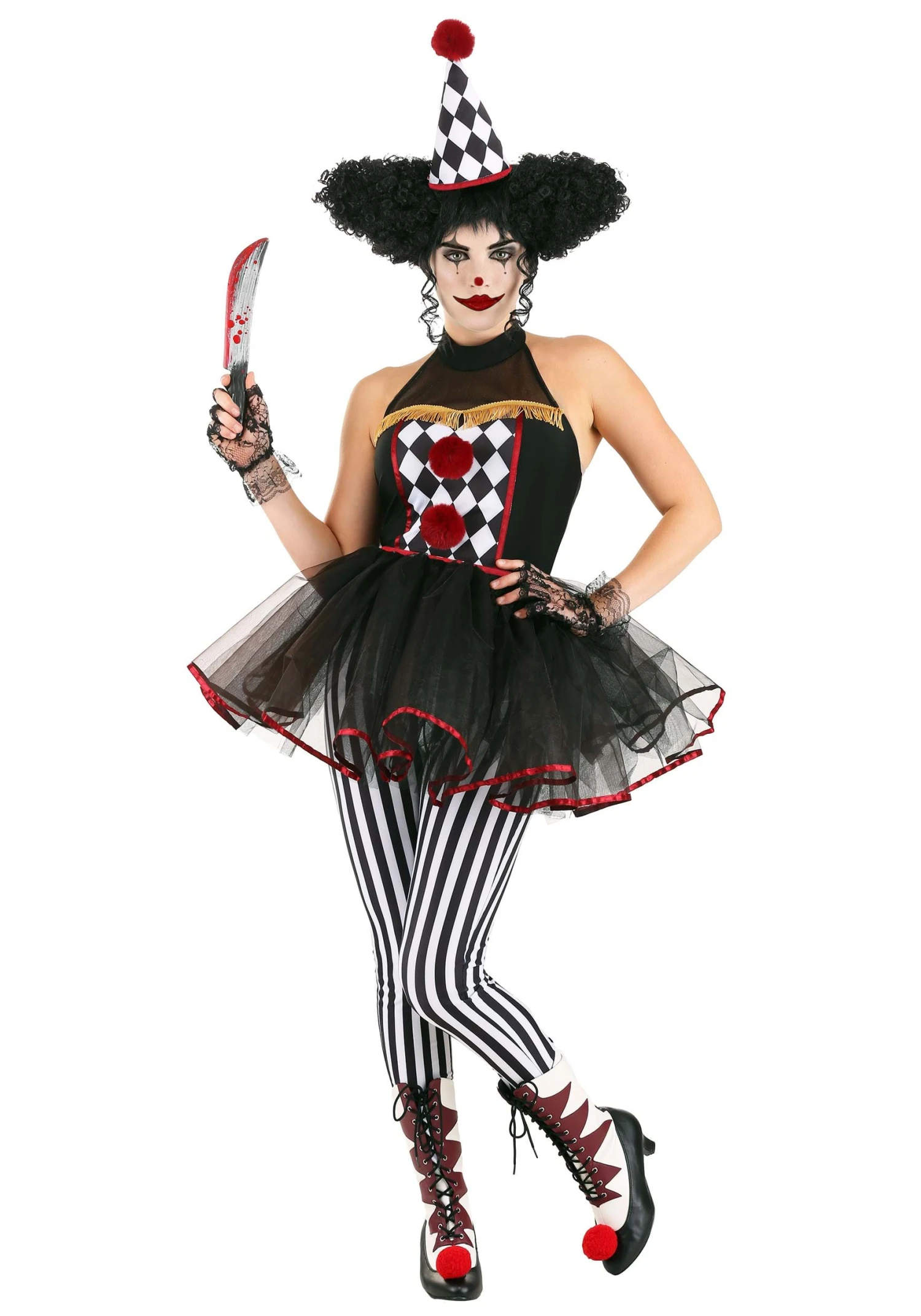 Twisted Clown Costume For Women 9 Twisted Clown Costume For Women - Image 7