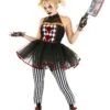 Twisted Clown Costume For Women 2 Twisted Clown Costume For Women -Halloween Costumes womens twisted clown costume update