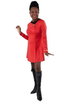 JAZWARES Women's Classic Star Trek Uhura Costume 9 JAZWARES Women's Classic Star Trek Uhura Costume -Halloween Costumes womens uhura classic star trek costume alt 1