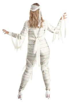 Women's Under Wraps Mummy Costume 9 Women's Under Wraps Mummy Costume -Halloween Costumes womens under wraps mummy alt 2