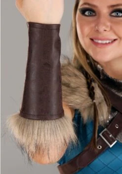 Deluxe Valhalla Viking Costume For Women -Halloween Costumes womens valhalla viking costume alt 2
