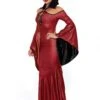 Dreamgirl Women's Vampire Red Vixen Costume Dress 2 Dreamgirl Women's Vampire Red Vixen Costume Dress -Halloween Costumes womens vampire vixen costume