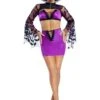 Vampy Vamp Costume For Women -Halloween Costumes womens vampy vamp costume