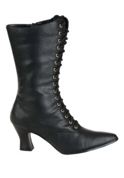 Women's Victorian Heeled Boots -Halloween Costumes womens victorian boots alt 3
