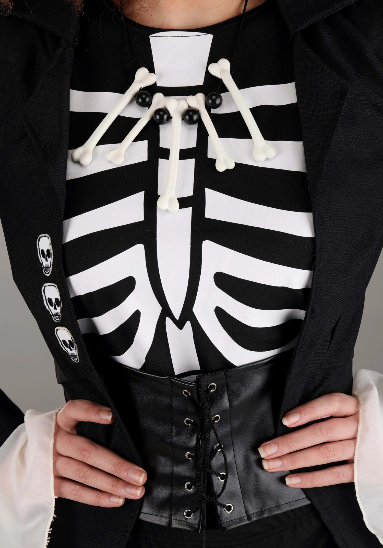 Voodoo Skeleton Women's Costume 10 Voodoo Skeleton Women's Costume - Image 8