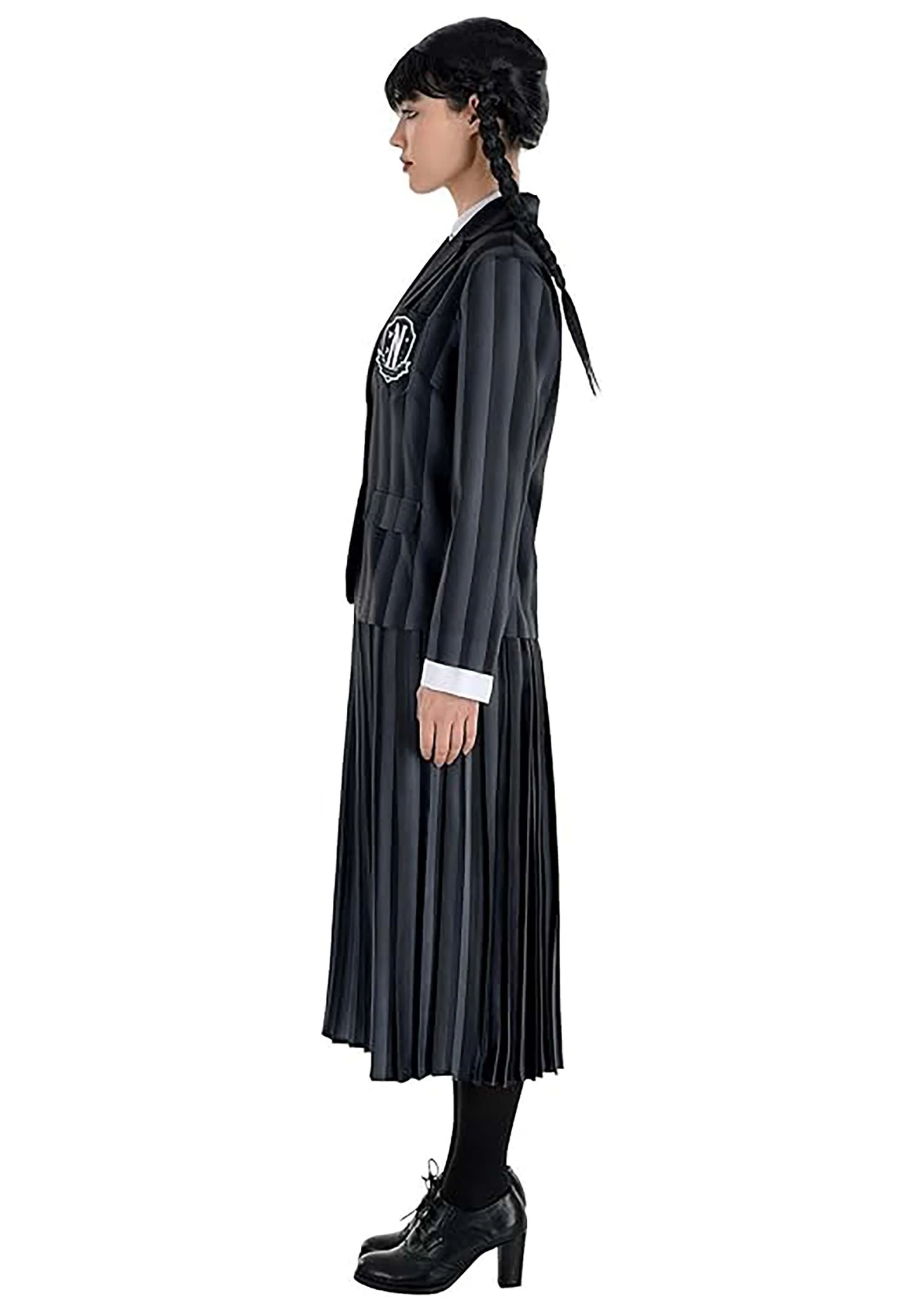 AMSCAN Women's Wednesday Nevermore Costume 4 AMSCAN Women's Wednesday Nevermore Costume - Image 2