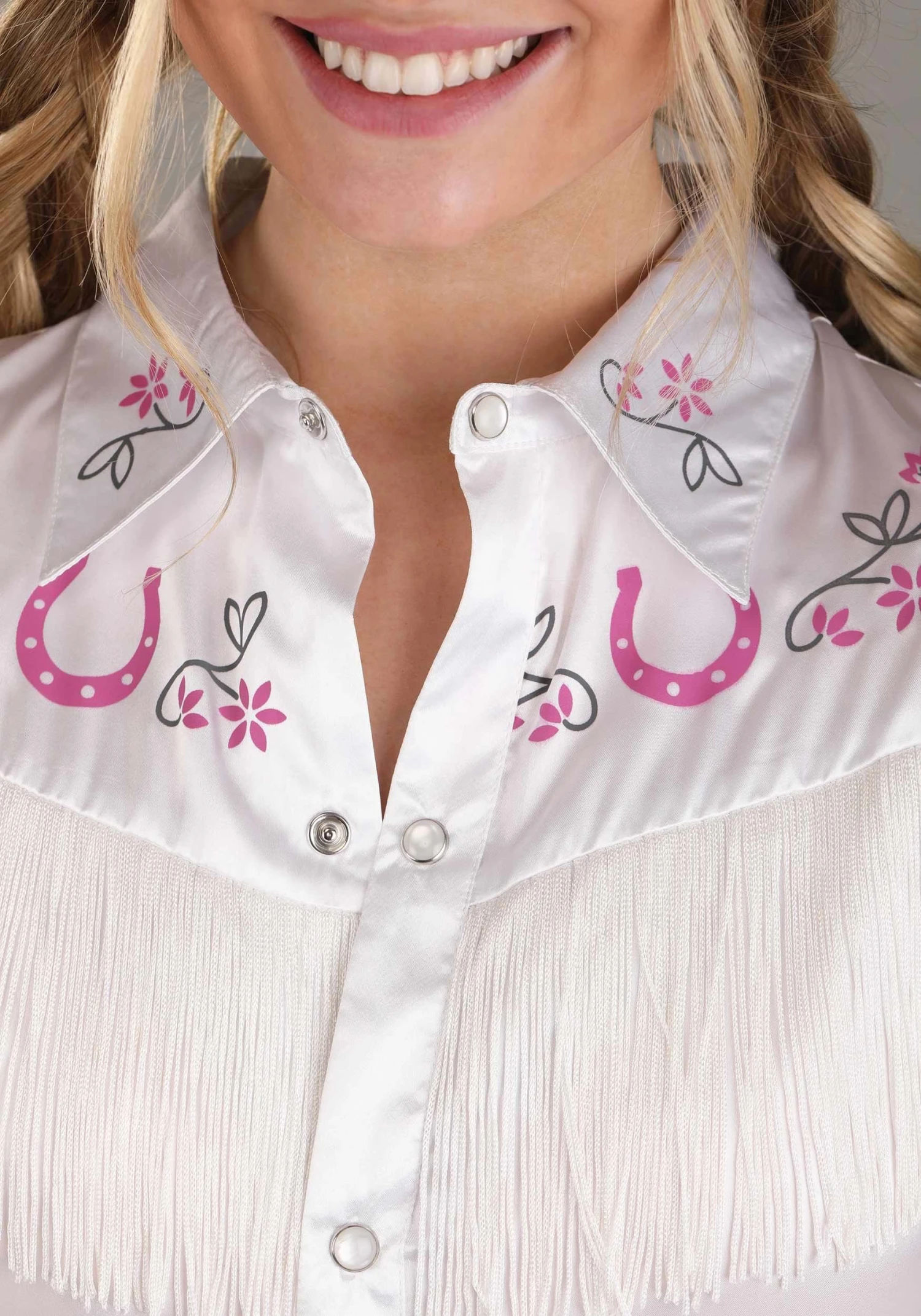 Women's Western Cowgirl Costume Shirt 5 Women's Western Cowgirl Costume Shirt - Image 3